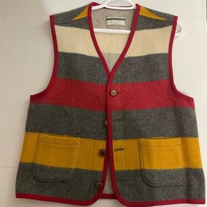 Rare Vintage united Color’s Of  Benneton wool blend vest